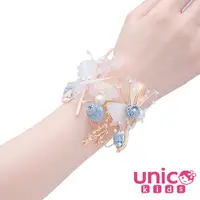 在飛比找Yahoo奇摩購物中心優惠-UNICO 甜美夢幻婚禮新娘小花童花仙子系列手腕花環/手環