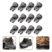 20 Sets Shoe Buckle Decorative Boot Lace Miss Metal Eyelet Boots