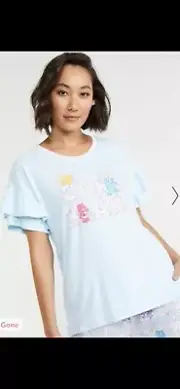 Peter Alexander womens Care Bears top tee pyjamas sz XS Bnwt