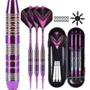 3PCS 21g Soft Tip Darts Set with 156mm Flights Stems for Electronic Dart Board
