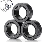 Fidget Toy – Fidget Rings | Easter Basket Stuffers | Finger Sensory Toy for Adults | Stress Autism ADHD Relief Reducer | Anti-Anxiety - Carbon Fiber Pattern