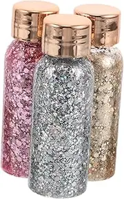 3pcs Metallic Liquid Eyeshadow Vibrant Glitter Gel for Effortless Eye Makeup Non Irritating Formula for Parties and Daily Wear Versatile Use Eyes Body Face