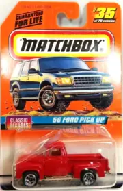 MATCHBOX 56 PICKUP #35 of 75 1998 CLASSIC DECADES SERIES