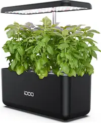 在飛比找樂天市場購物網優惠-iDOO 水耕栽培機 水耕機 7株 種菜機 室內 時尚 家庭