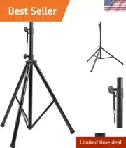 Lightweight & Adjustable Alloy Steel Speaker Stand - Ideal for Home & Stage