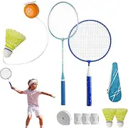 Automatic Rebound Badminton | Adjustable Height Badminton Trainer Kit,Tennis Training Device, Indoor Sports Equipment, Practice Aid for Indoor Bedroom