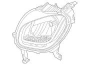 OEM Valeo Driver and Passenger Side Headlight Lamp For Mercedes Smart (for: Smart)