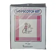 Hopscotch Crosstitch Kit "The Kiss" Alma Lynne Designs 15" X 15"