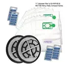 For Numatic Compact HVR 160 Series Henry Hetty NEW 20 HEPA bags + 2 Filters 11"