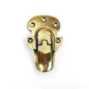 solid brass small 2.1/2 "Trunk Catch Hasp latch for Suitcase box old Style Lock