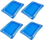Cabilock Ice Serving Cooler Inflatable Ice Bar Sand Table 4pcs Set for Chilled Drinks Foods at Events