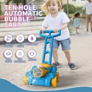 Kids Bubble lawn mower Cute Tank Bubble Blowing Machine 7000+ Rainbow Bubbles