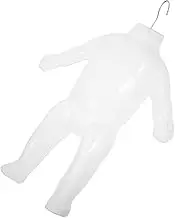 Luxshiny Mannequin Full Body Display for Clothing Lightweight Plastic Mannequin with Hanger for Clothing Stores and Exhibitions