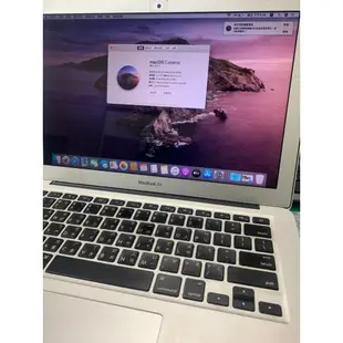 MacBook Air 2013年 13寸 1.4GHz Intel Core 128GB / 二手筆電 / 蘋果筆電