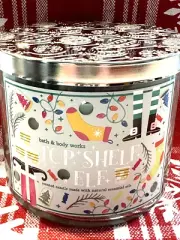 NEW 2023! BATH & BODY WORKS TOP SHELF ELF 3-WICK LARGE SCENTED CANDLE 14.5 OZ