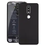 Camera Lens Battery Back Cover for Nokia X6 2018 / 6.1 Plus - Black