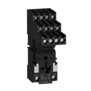 1x RXZE2S114M Schneider DIN Rail Relay Socket, <250V 14-Pin, Relais Series RSZ