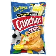 LORENZ CRUNCHIPS - PIZZA LIMITED FLAVOUR - 140G - POTATO CHIPS CRISPS SNACKS