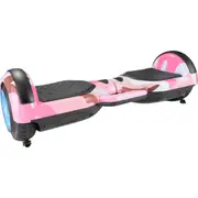 ACA Bluetooth Self Balancing Electric Scooter Kids Flash Wheel Hoverboard Skateboard Pink-camouflage