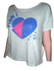 NWT VOLCOM WHISKEY HEART CROPPED TEE WOMEN'S T SHIRT SMALL code L145