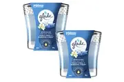 2x Glade Scented Candle Air Freshener Starlit Stroll + Wandering Stream 96g