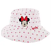 [Disney] Toddler Sun, Minnie Mouse Kids Bucket Hat and Matching Baseball Cap for Girls