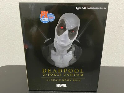 Marvel Deadpool X Force Uniform 1/2 Scale Bust Limited Edition 201 of 1000