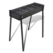 BBQ Stand Charcoal Barbecue Square 75 x 28 cm vidaXL