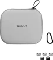 Case for DJI RC2/ RC1/ RC-N3/ 2/1 Remote Control, Premium Portable Storage Bag for DJI FLIP/Air 3S/ Neo Accessories, Portable Storage Case for DJI Remote Control (Gray)