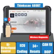 Thinkcar Newest THINKSCAN 689BT Professional Diagnostic Scanner Tool CANFD DOIP
