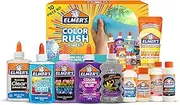 Elmer’s Color Rush Slime Kit, Includes Liquid Glue and Slime Activator, Makes Color Changing Slime, Glow in The Dark Slime, Color Slime, Glitter Slime, Butter Slime, and More, 10 Count
