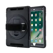 Verizon Rugged Strap Case for Apple iPad (9.7) 5th and 6th Generation – Black