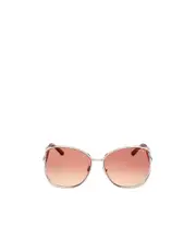 Tom Ford Eyewear Marta Round Frame Sunglasses One size Pink