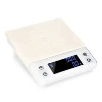 在飛比找PChome24h購物優惠-Tiamo CT2000專業計時電子秤 2.0kg - 白V