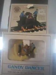 Vintage NIB HO Scale Bachmann GANDY DANCER #1320 Powered Hand Car