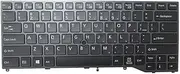 Laptop Keyboard for Fujitsu Stylistic Q738 Q739 English US Black with Pointing Without Backlit New