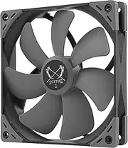Scythe Kaze Flex 140mm Fan, PWM 300-1800RPM, Quiet Case/Radiator Fan, Single Pack