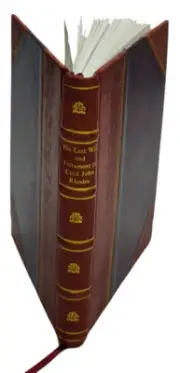 The Last Will and Testament of Cecil John Rhodes 1902 [Leather Bound]