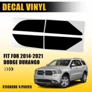 SMOKE Tail Light Overlay Tint Vinyl Film Precut Fits For Dodge Durango 2014-2021