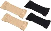[FOMIYES] Molded Pressure Sleeves for Arm Compression Elastic Yoga Arm Sleeves for Women UV Protection and Lightweight Design for Fitness and Outdoor Activities