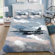 RAAF FA- 18 In Flight Doona / Duvet Cover and 2 Pillow Slips