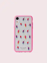 jeweled flock party iphone xr case