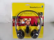 New Sealed Black Rosetta Stone Headset Microphone USB