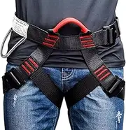 Construction Harness Belt – Half Body Safety Harness for Roofing, Climbing, Tree Work | Lightweight Outdoor Belt with 300kg Capacity for Industrial Use, Rock Climbing Harness