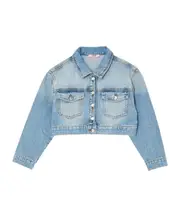 Long-sleeved denim coat 8Y,12,14Y,12Y,10Y light denim