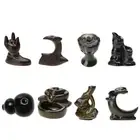 Incense Burner Ceramic Backflow Incense Cone Tower Holder Home Office Decor