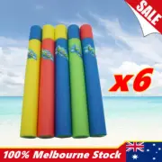 New! 6 x Super Water Shooter Pistols Blaster Foam Gun High Power Air Pump Cannon