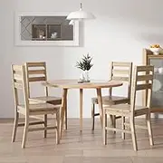 Dining Chairs 4 pcs Solid Acacia Wood Modern Furniture Home Decor Dining Room