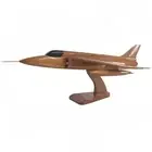Folland Gnat Swept Wing Subsonic RAF Fighter Aircraft Wooden Desktop Model