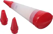 TIDTALEO 1PC Silicone Cake Decorating Pen Food Writing Tool for Cream Icing Versatile Pastry Decorating Nozzle for DIY Desserts for Personalizing Cakes and Cookies Random Color